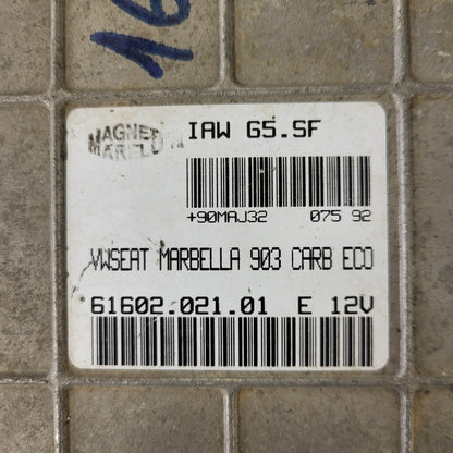 SEAT MARBELLA ECU / IAW G5.SF / 616602.021.01 / MAGNETI MARELLI 