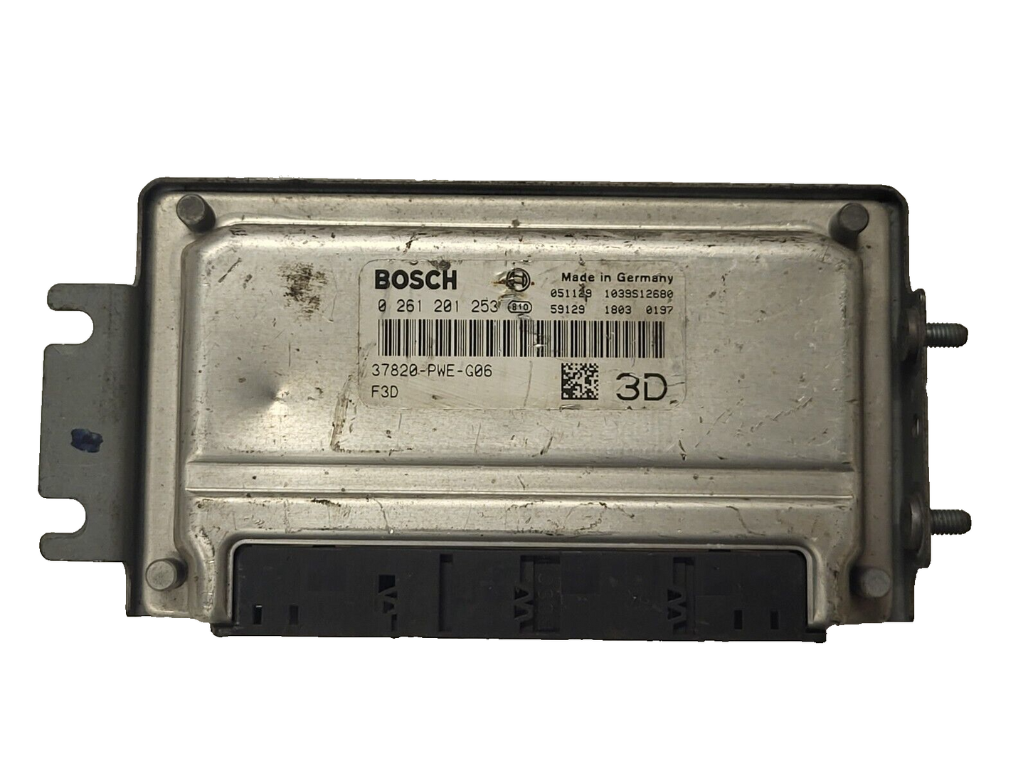 HONDA JAZZ ECU / 0261201253 / 37820-PWE-G06 /  BOSCH