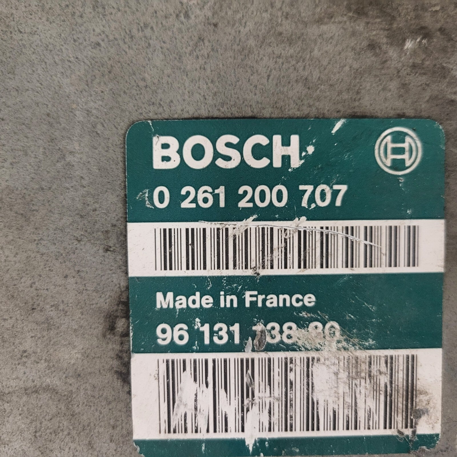 Peugeot Citroen 106 SAXO AX ECU / 0261200707 / 9613113880 / BOSCH-