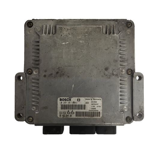 PEUGEOT 206 ECU / 0281011083 / 9648394480 / EDC15C2 / BOSCH