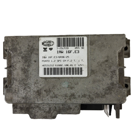 FIAT PUNTO 1.2 ECU / 16F.E3 / 46531212 / 61602.106.01 / MAGNETI MARELLI