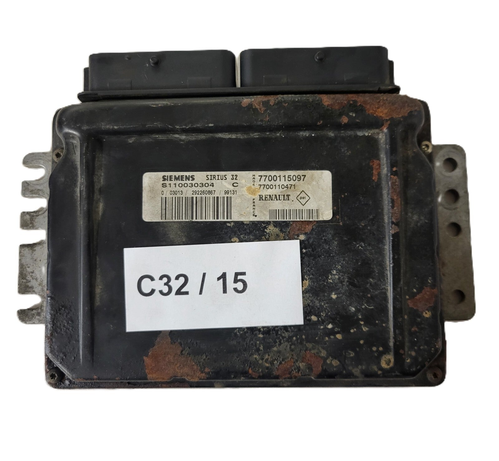 Renault ECU / S110030304C / 7700115097 / 7700110471 / S110030304 / SIRIUS 2 / SI