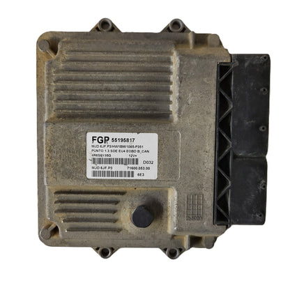 FIAT PUNTO ECU / MJD 6JF.P3 / 55195817 / HW1BM / 71600.053.00 / MAGNETI MARELLI