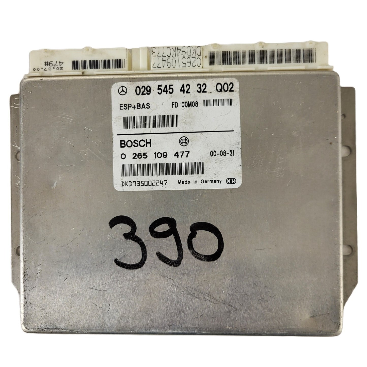 Mercedes A-Class W168 ESP ECU / 0295454232 Q02 / 0265109477 / BOSCH 