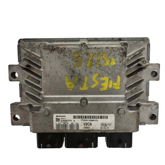 Ford ECU / S180047012A / AV21-12A650-CA / EMS2102 / V2CA / CONTINENTAL