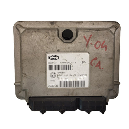 LANCIA YPSILON ECU / 55205427 / CFC208F.09 / 62000.043.02 / MAGNETI MARELLI 