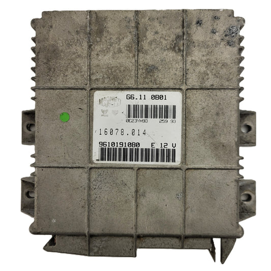 Citroen Peugeot PSA ECU / G6.11 / 16078.014 / 9610191080 / MAGNETI MARELLI 