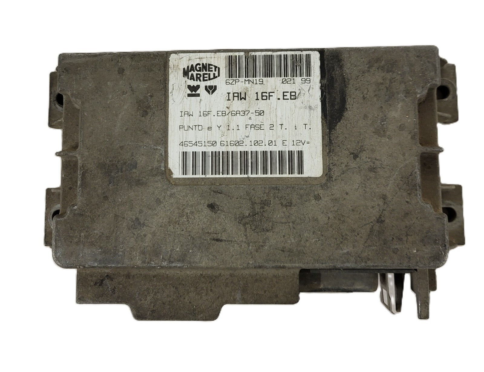 FIAT PUNTO LANCIA Y ECU / IAW 16F.EB / 46545150 / 61602.102.01 / MAGNETI MARELLI