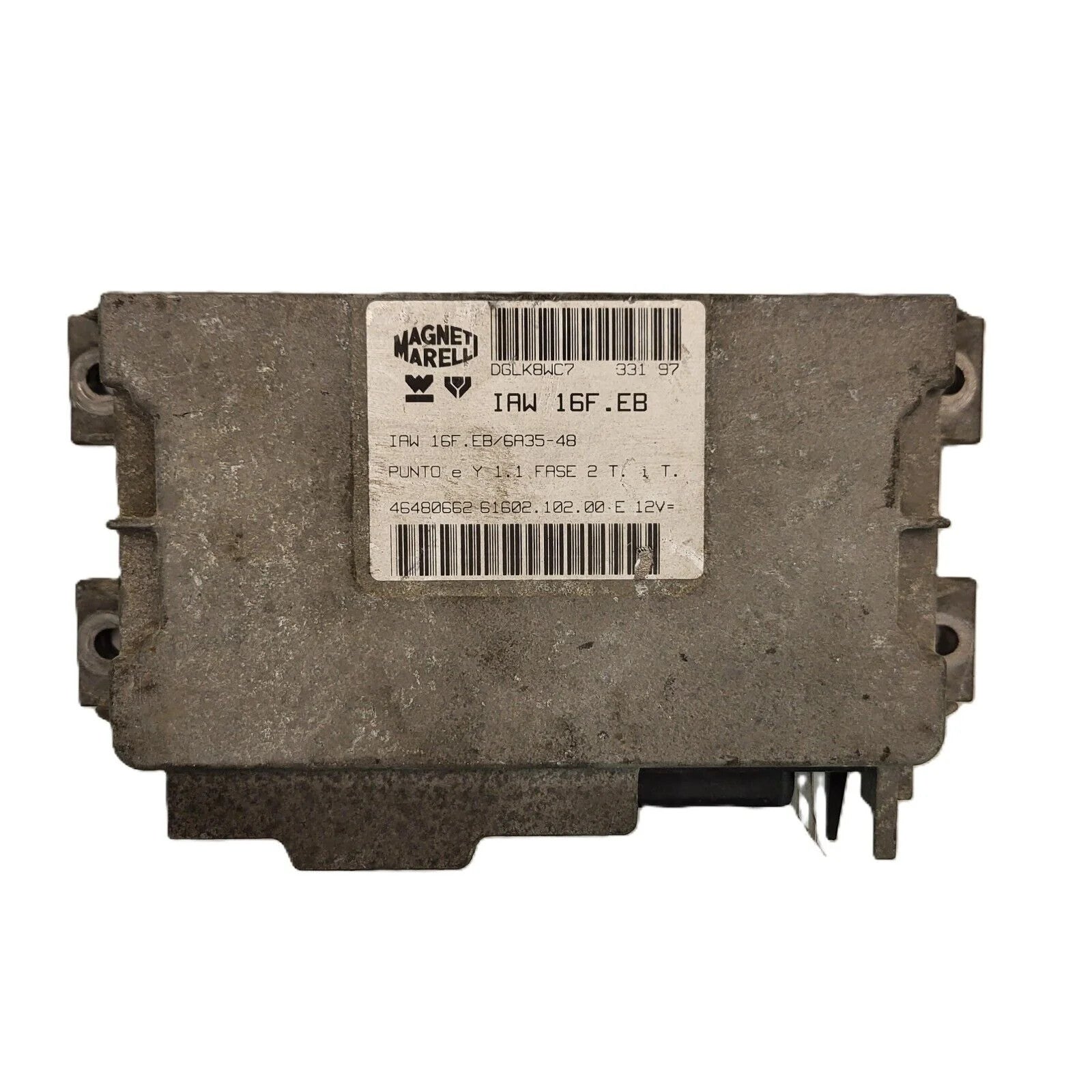 FIAT PUNTO LANCIA Y 1.1 ECU / IAW 16F.EB / 46480662 / IAW16F.EB / MAGNETI MAREL