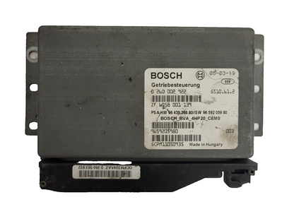 PEUGEOT 407 GEARBOX CAMBIO ECU / 0260002922 / 6058001139 / 9659205980