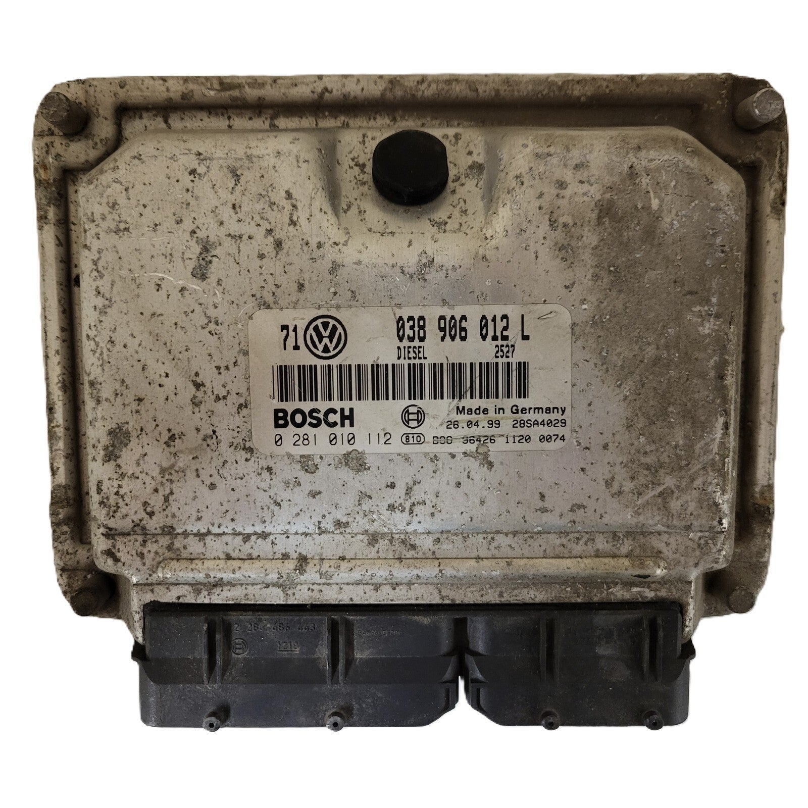 VW GOLF 4 ECU / 038906012L / 0281010112 / BOSCH