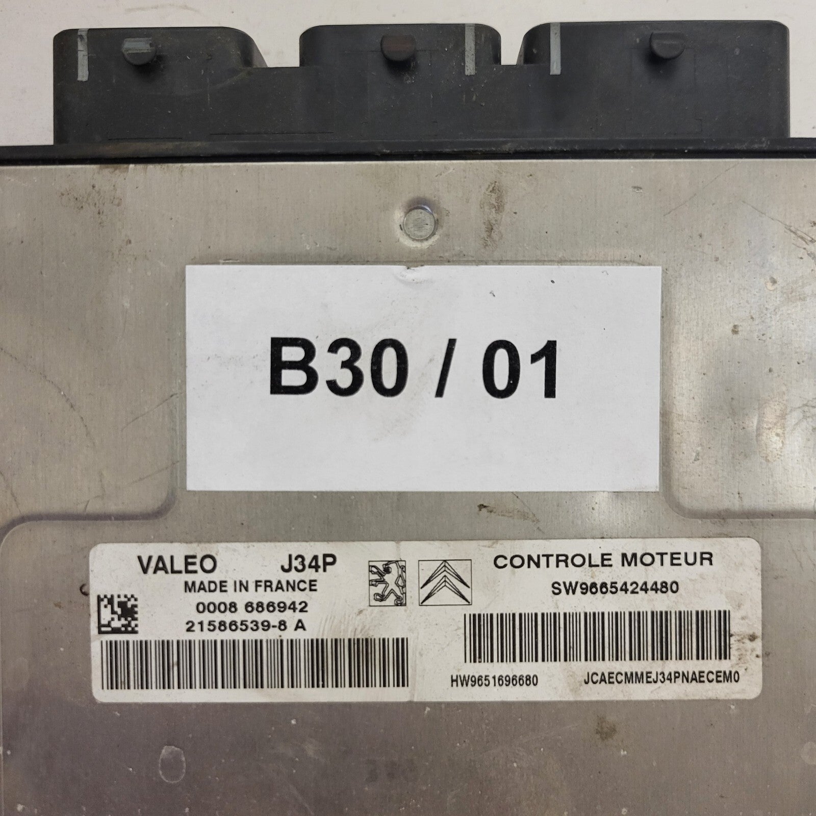 PEUGEOT CITROEN ECU / J34P-AAE / 21585768-5 / 21585768-5A0 / 9661978880 / 965588