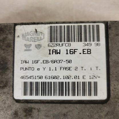 FIAT PUNTO LANCIA Y ECU / IAW 16F.EB / 46545150 / 61602.102.01 / MAGNETI MARELLI