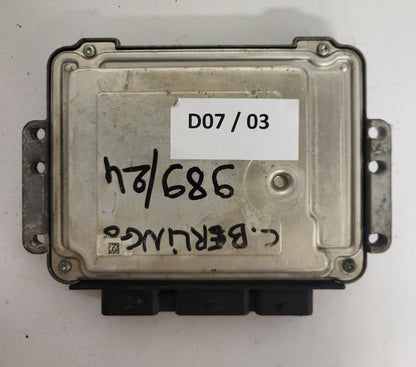 PEUGEOT CITROEN ECU / 0281012619 / 9663943980 / EDC16C34 / BOSCH
