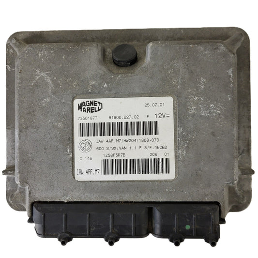 Fiat 600 ECU / IAW 4AF.M7 / 73501877 / HW204 / MAGNETI MARELLI