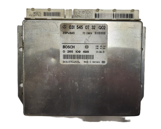 Mercedes Benz ECU / 0315450732 / 0265109498 / BOSCH