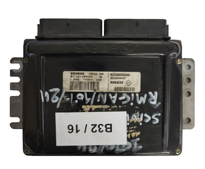 RENAULT MEGANE ECU / S110138000B / 8200059086 / 8200044437 / S110138000 / SIRIUS