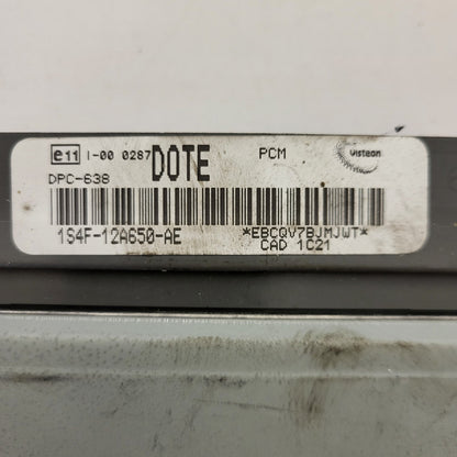FORD FOCUS ECU / 1S4F-12A650-AE / DOTE / DPC-638 / PCM / VISTEON