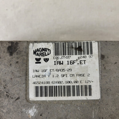 LANCIA Y 1.2 ECU / IAW 16F.ET / 46524188 / 61602.108.00 / MAGNETI MARELLI 