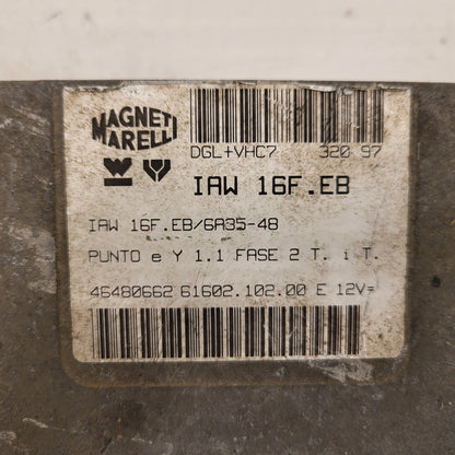 FIAT PUNTO LANCIA Y 1.1 ECU / IAW 16F.EB / 46480662 /  IAW16F.EB / MAGNETI MAREL