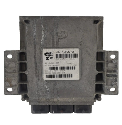 PEUGEOT CITROEN ECU / IAW 48P2.72 / SW 9648568480 / HW 9645989480 / MAGNETI MARE