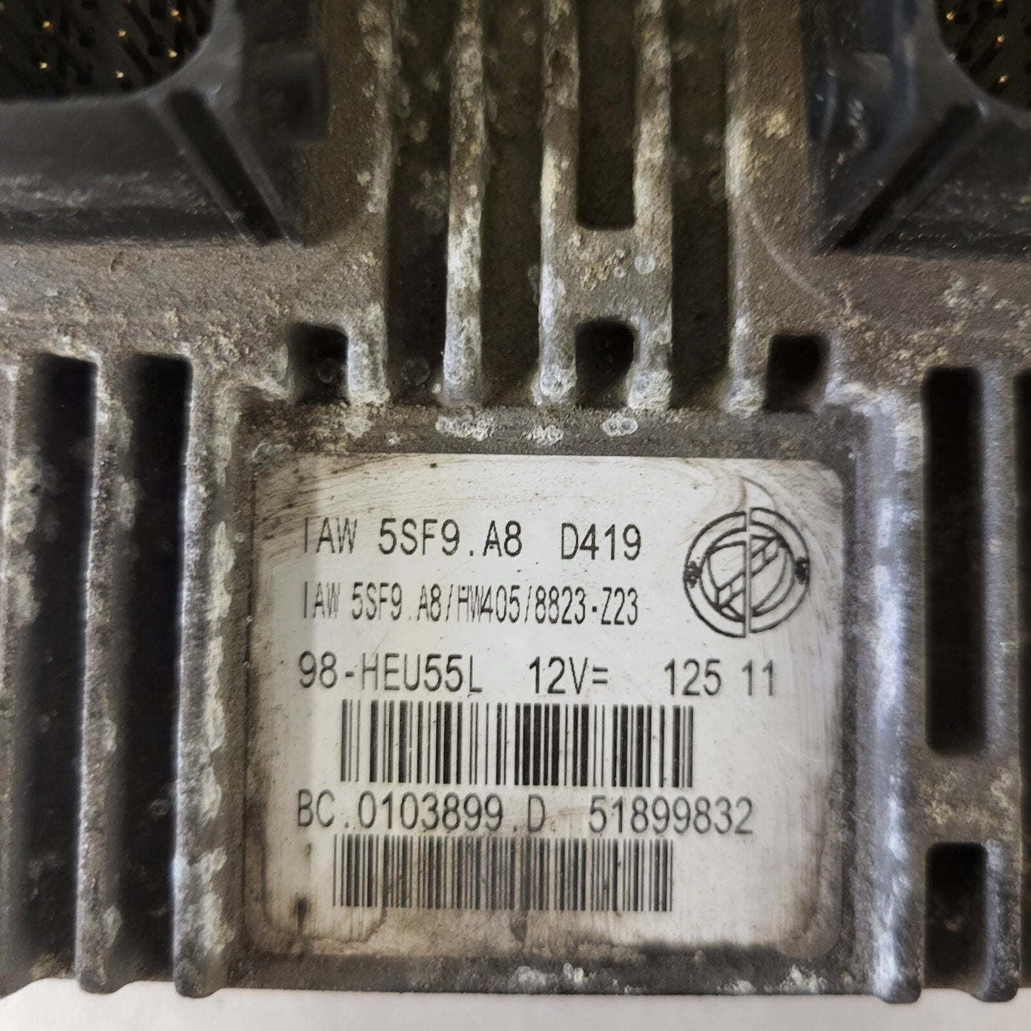 FIAT GRANDE PUNTO ECU / IAW 5SF9.A8 / 51899832 / HW405 / MAGNETI MARELLI