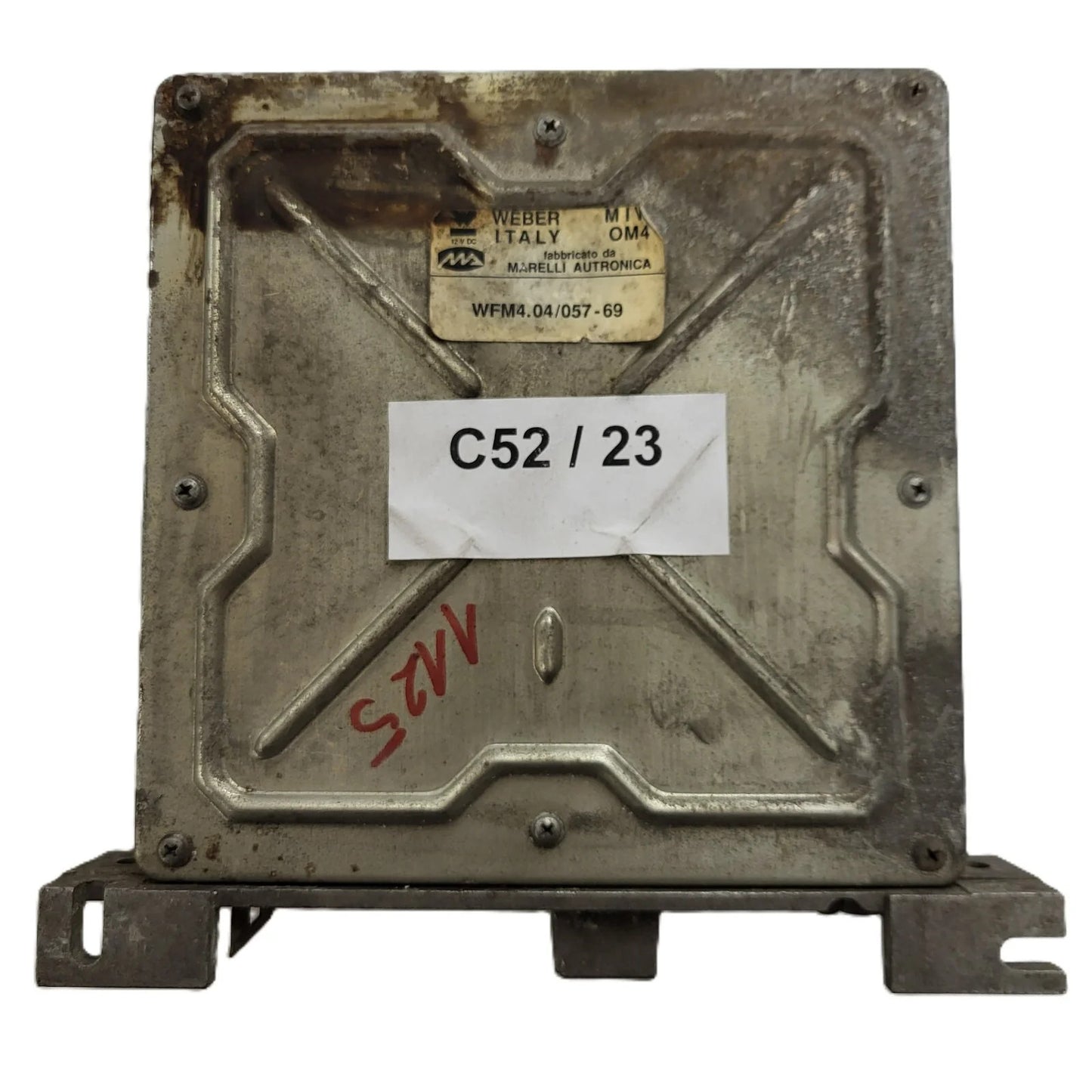 FIAT REGATA ECU / WFM4.04/057-69 / MIW OM4 / WFM40405769 / WEBER ITALY