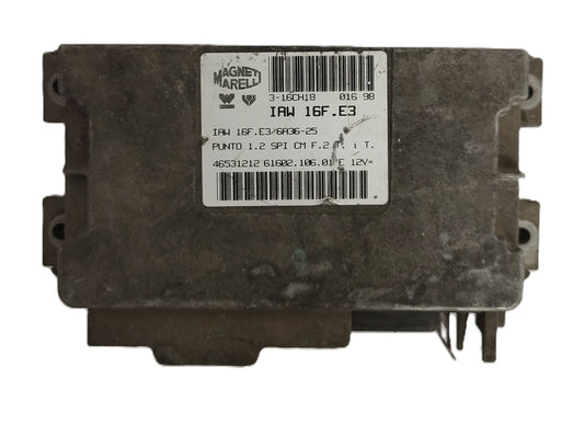 FIAT PUNTO 1.2 ECU / IAW16F.E3 / 46531212 / 61602.106.01 / MAGNETI MARELLI
