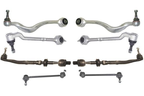 10 pezzi kit bracci trasversali barre di accoppiamento + teste barre trasversali