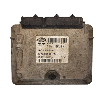 FIAT MULTIPLA 1.6 ECU / 51761337 / IAW 4EF.G3 / HW226 / MAGNETI MARELLI