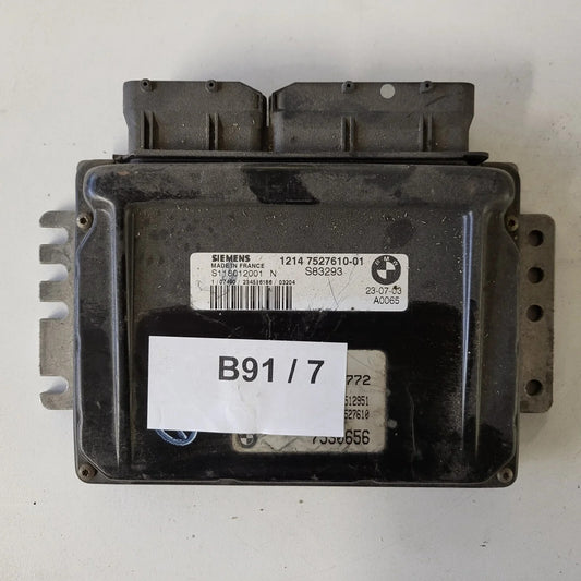 MINI COOPER 1.6 ECU / S118012001N / 1214752761001 / SIEMENS