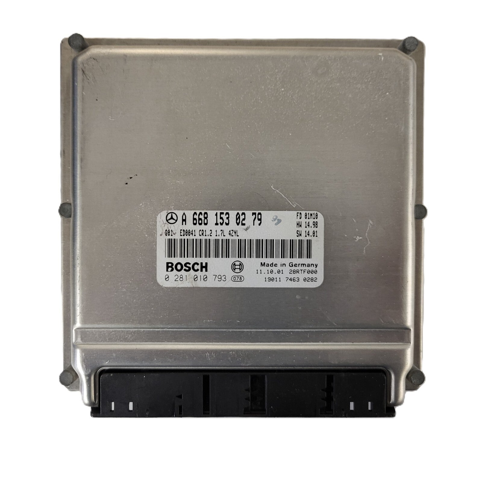MERCDES BENZ ECU / A6681530279 / 0281010793 / ED0041 CR1.2 / BOSCH