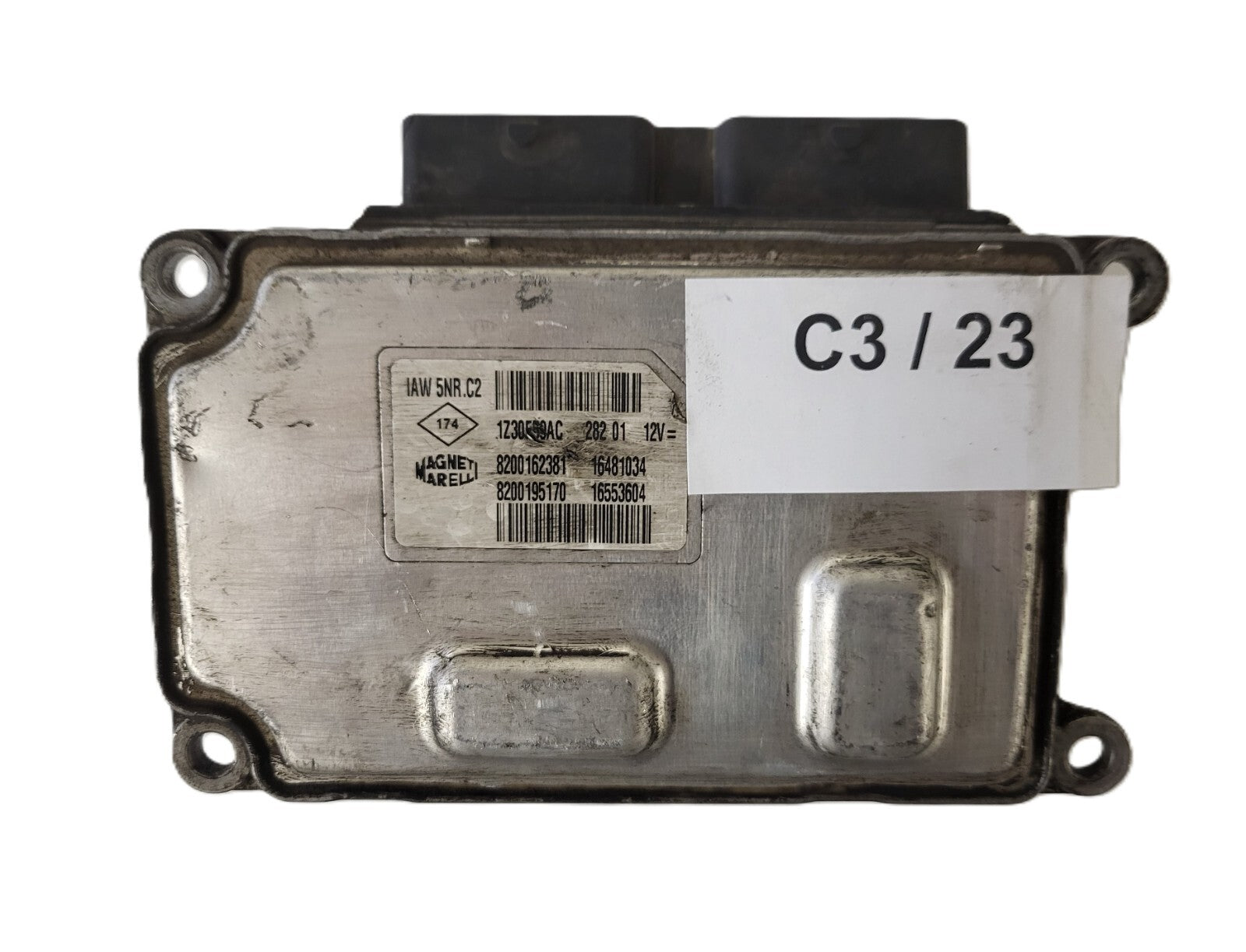 RENAULT CLIO ECU / IAW 5NR.C2 / 8200162381 / 8200195170 / MAGNETI MARELLI