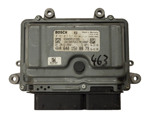 MERCEDES W169 W245  ECU / 0281013517 / A6401508879 / CRA.43 / OM640 / BOSCH