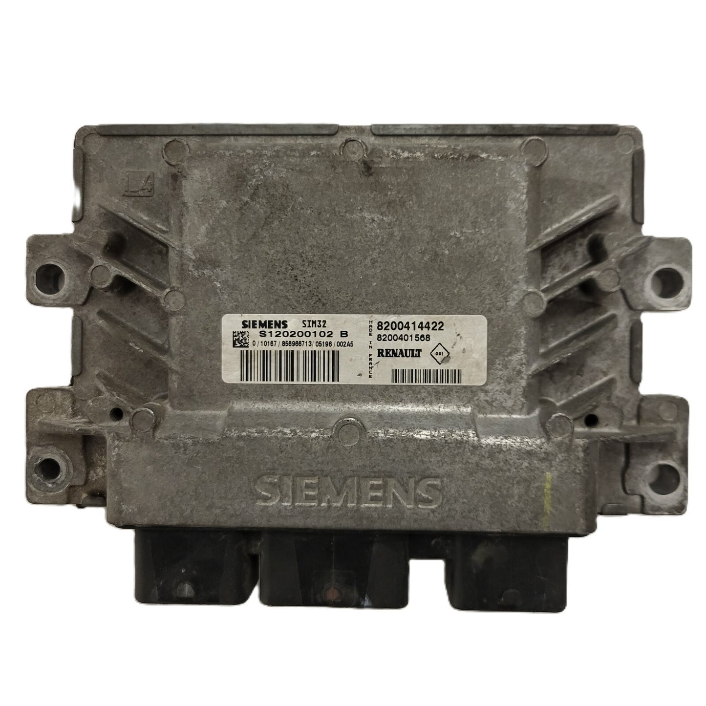 RENAULT MODUS ECU / S120200102 / S120200102B / SIM 32 / 8200414422 / 8200401568 