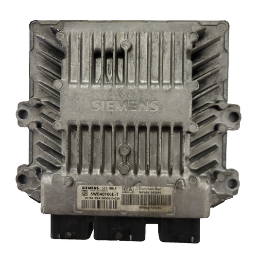 PEUGEOT CITROEN ECU / 5WS40146F-T / SW9657544780 / HW9647423380 / SID801A / SIEM