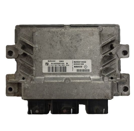 RENAULT MODUS ECU / S120200102 / S120200102B / SIM 32 / 8200414422 / 8200401568 