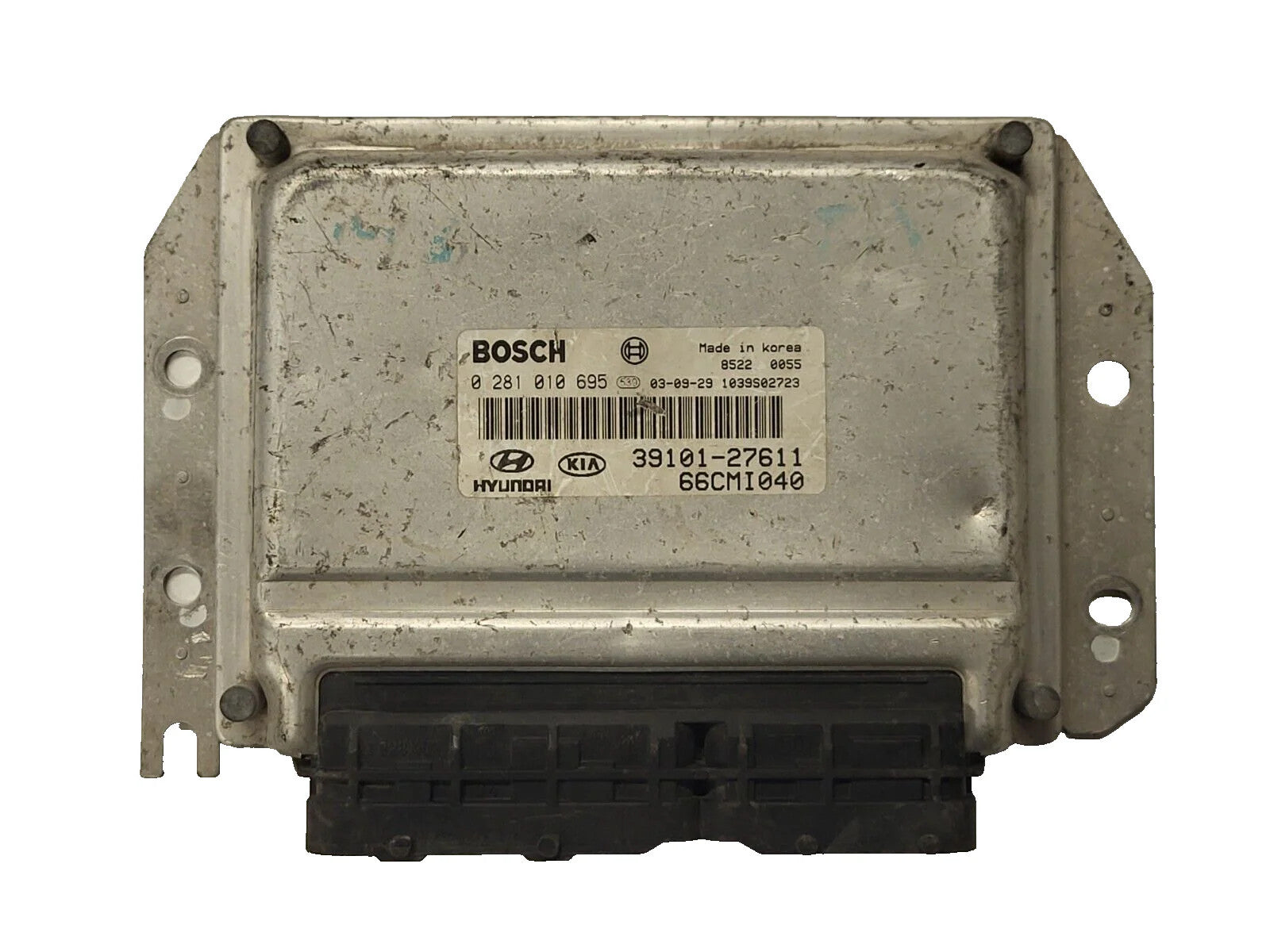 HYUNDAI MATRIX ECU / 0281010695 / 39101-27611 / 66CMI040 / BOSCH