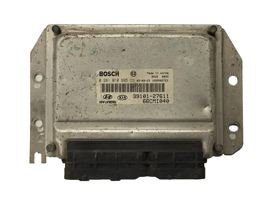 HYUNDAI MATRIX ECU / 0281010695 / 39101-27611 / 66CMI040 / BOSCH