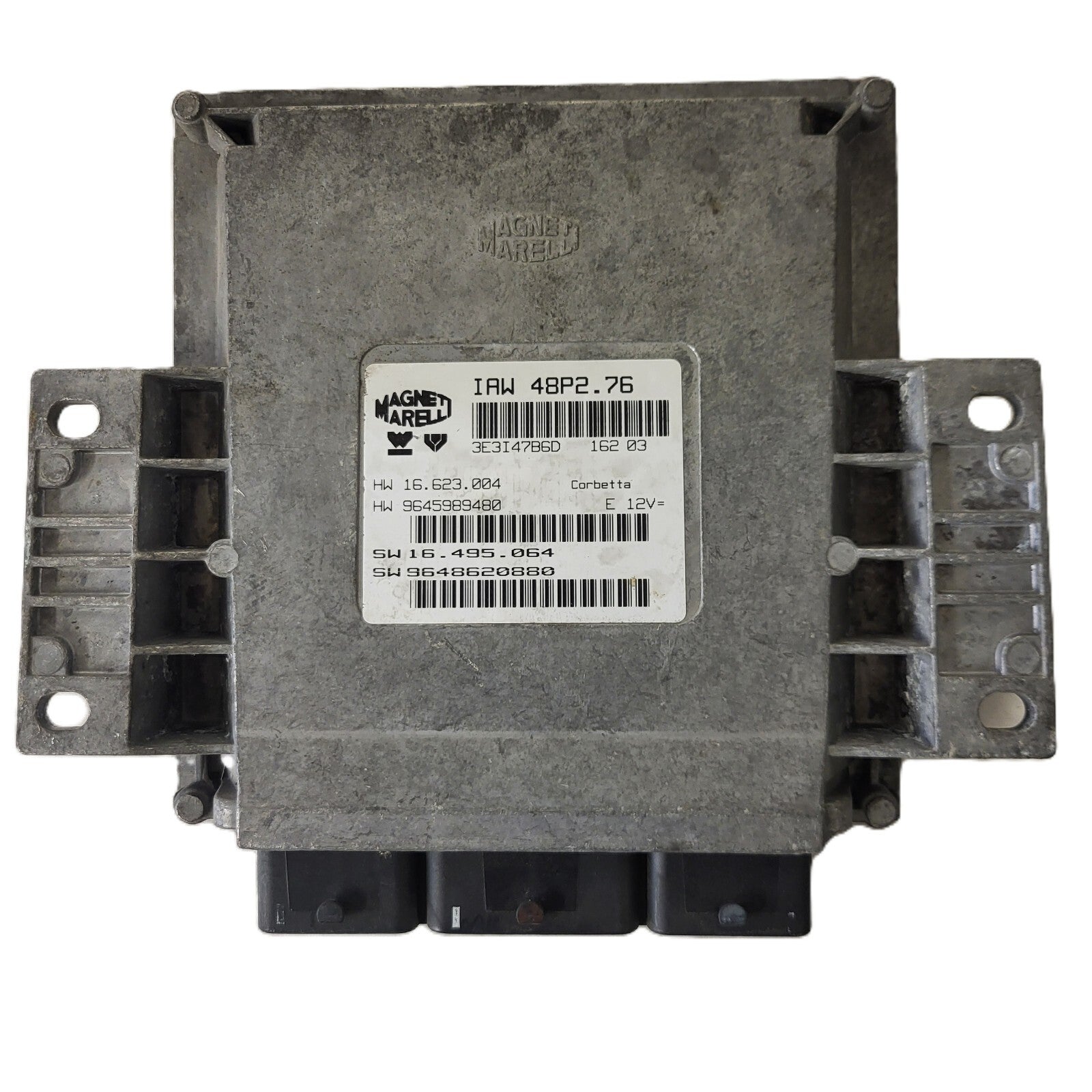 Peugeot 206 1.1 ECU / IAW 48P2.76 / SW 9648620880 / HW 9645989480