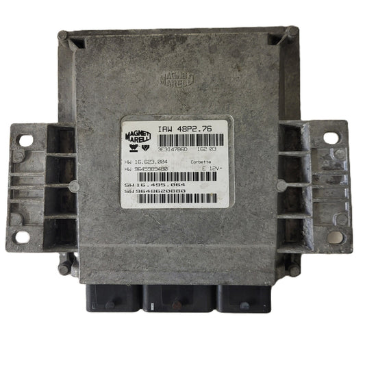 Peugeot 206 1.1 ECU / IAW 48P2.76 / SW 9648620880 / HW 9645989480