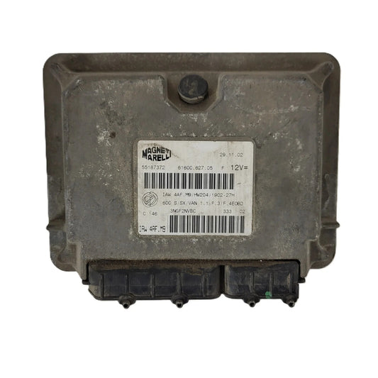 Fiat Seicento 600 ECU / 55187372 / IAW 4AF.M9 / 61600.627.05 / MAGNETI MARELLI