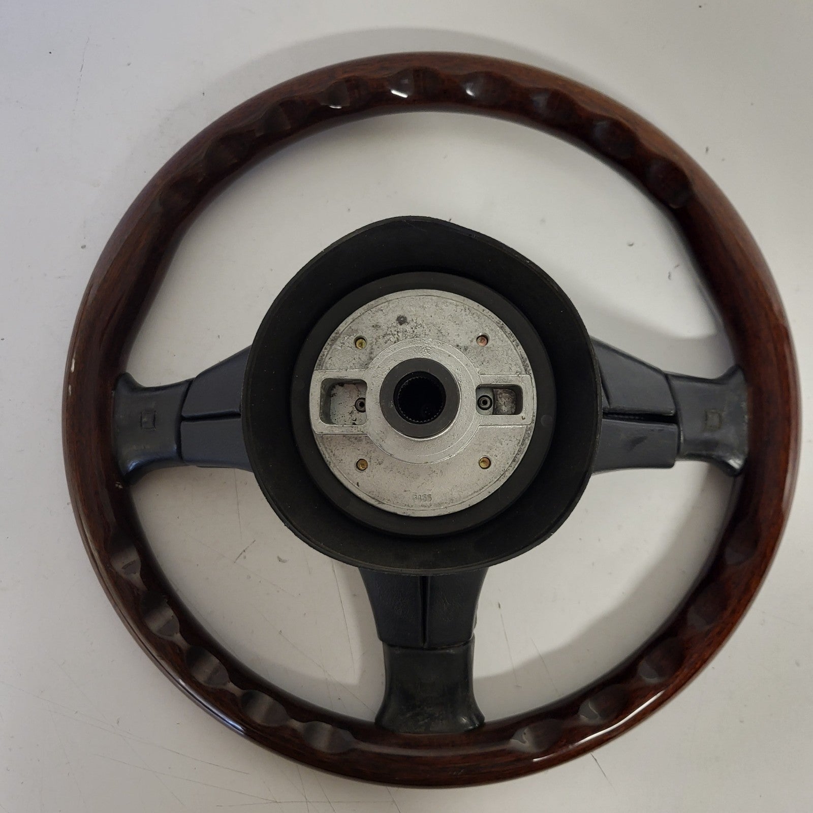 MOMO CLASSIC WOODEN STEERING WHEEL FOR OLD FIATS / PUNTO UNO BARCHETTA ETC EPOCA