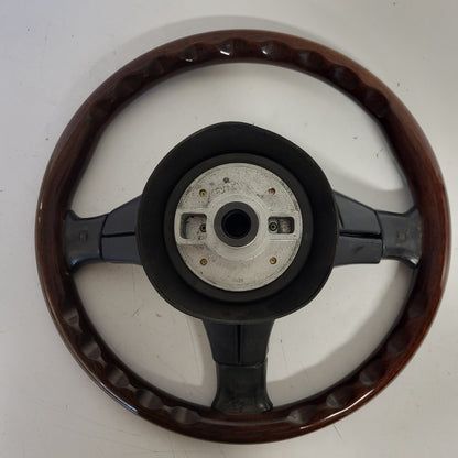 MOMO CLASSIC WOODEN STEERING WHEEL FOR OLD FIATS / PUNTO UNO BARCHETTA ETC EPOCA