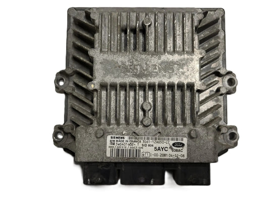 FORD FIESTA ECU / 3S61-12A650-LC / 5WS40140E-T / 5AYC / SID804 / J38A SIEMENS