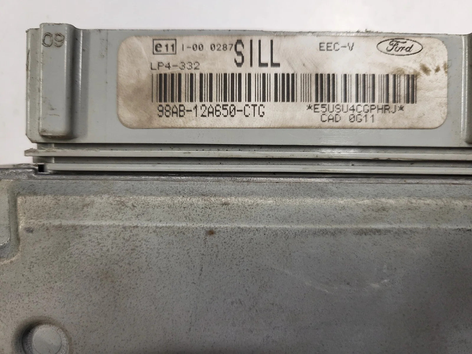 Ford ECU / 98AB-12A650-CTG / 98AB12A650CTG / SILL / VISTEON