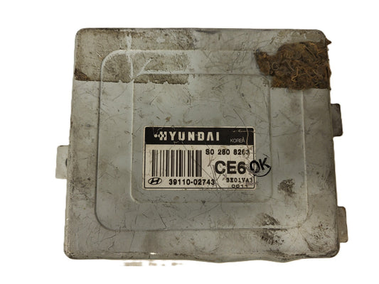 HYUNDATOS ECU / 39110-02743 / S02808263 / 391100274 / CE6