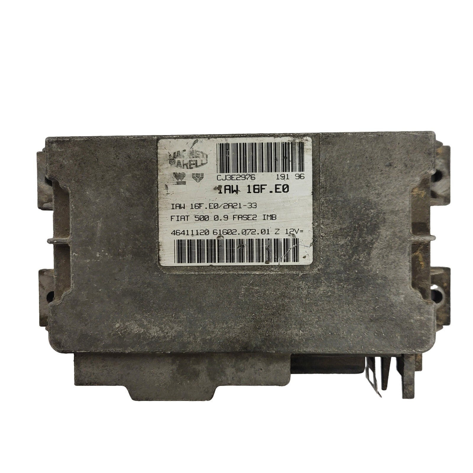 Fiat 500 0.9 ECU / 46411120 / IAW 16F.E0 / 61602.072.01 / MAGNETI MARELLI 
