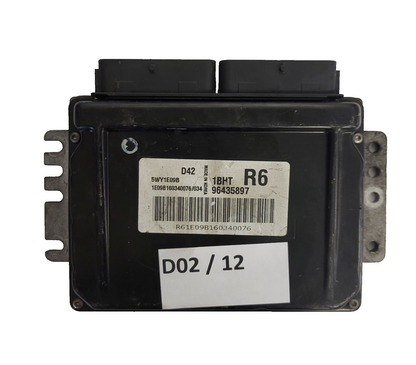 CHEVROLET DAEWOO TACUMA ECU / 96435897 / 5WY1E09B / 1BHT / D42