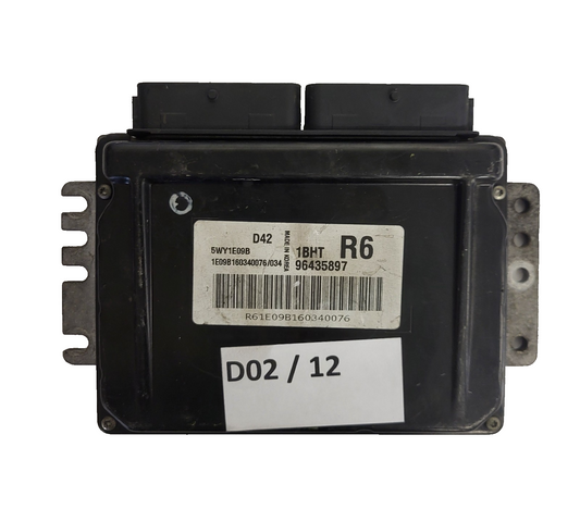 CHEVROLET DAEWOO TACUMA ECU / 96435897 / 5WY1E09B / 1BHT / D42